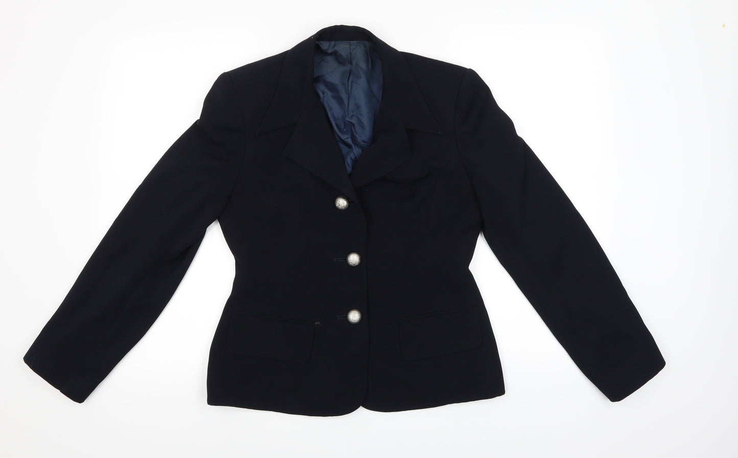 Hobbs Womens Blue   Jacket Suit Size 10
