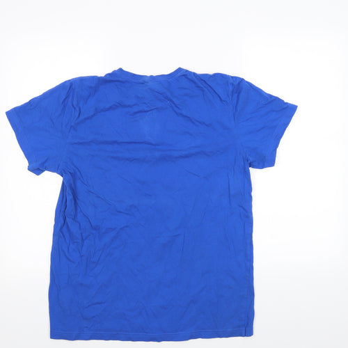 addidas Mens Blue    T-Shirt Size M