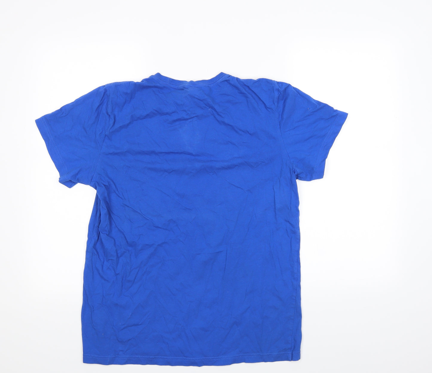 addidas Mens Blue    T-Shirt Size M