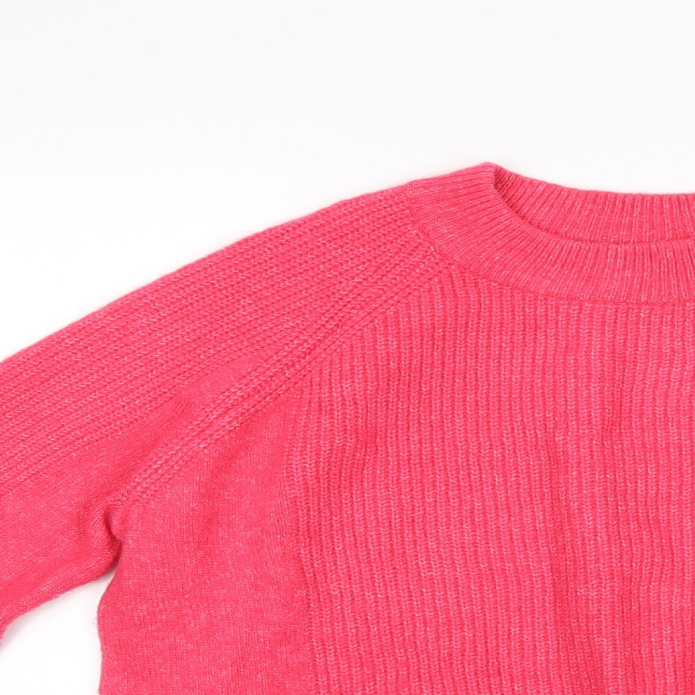 M&S Womens Pink   Pullover Jumper Size M