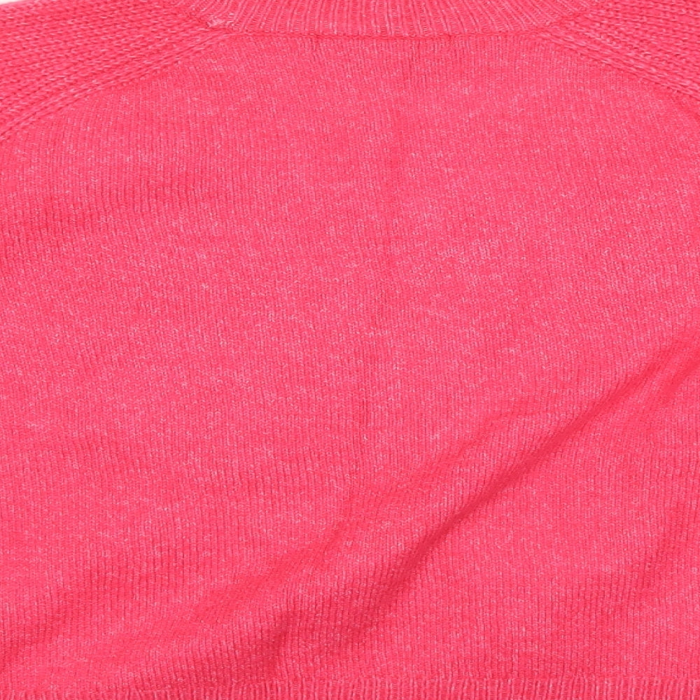M&S Womens Pink   Pullover Jumper Size M