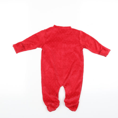 Sisney  Red   Babygrow One-Piece Size 0-3 Months
