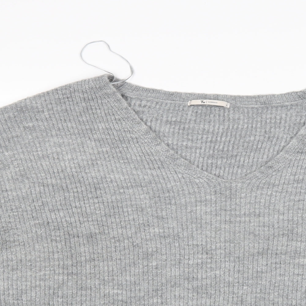 TU Womens Grey   Pullover Jumper Size 12