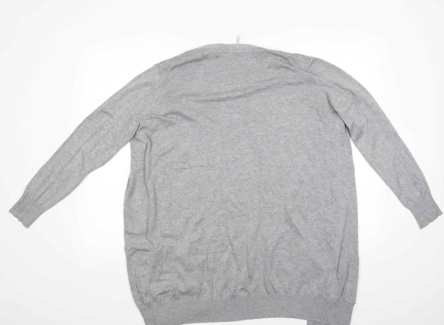 Capsule Womens Grey   Cardigan Jumper Size 14