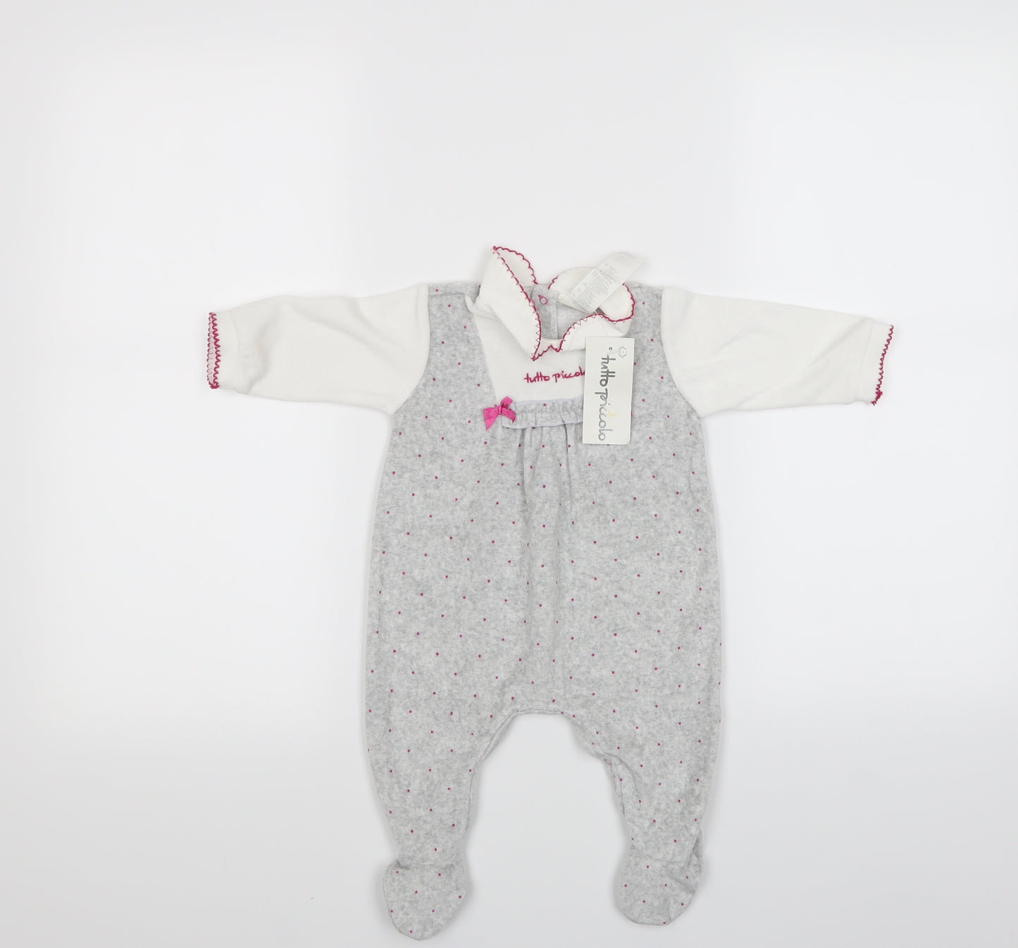 Tutto Piccolo  Multicoloured Polka Dot  Babygrow One-Piece Size 3-6 Months