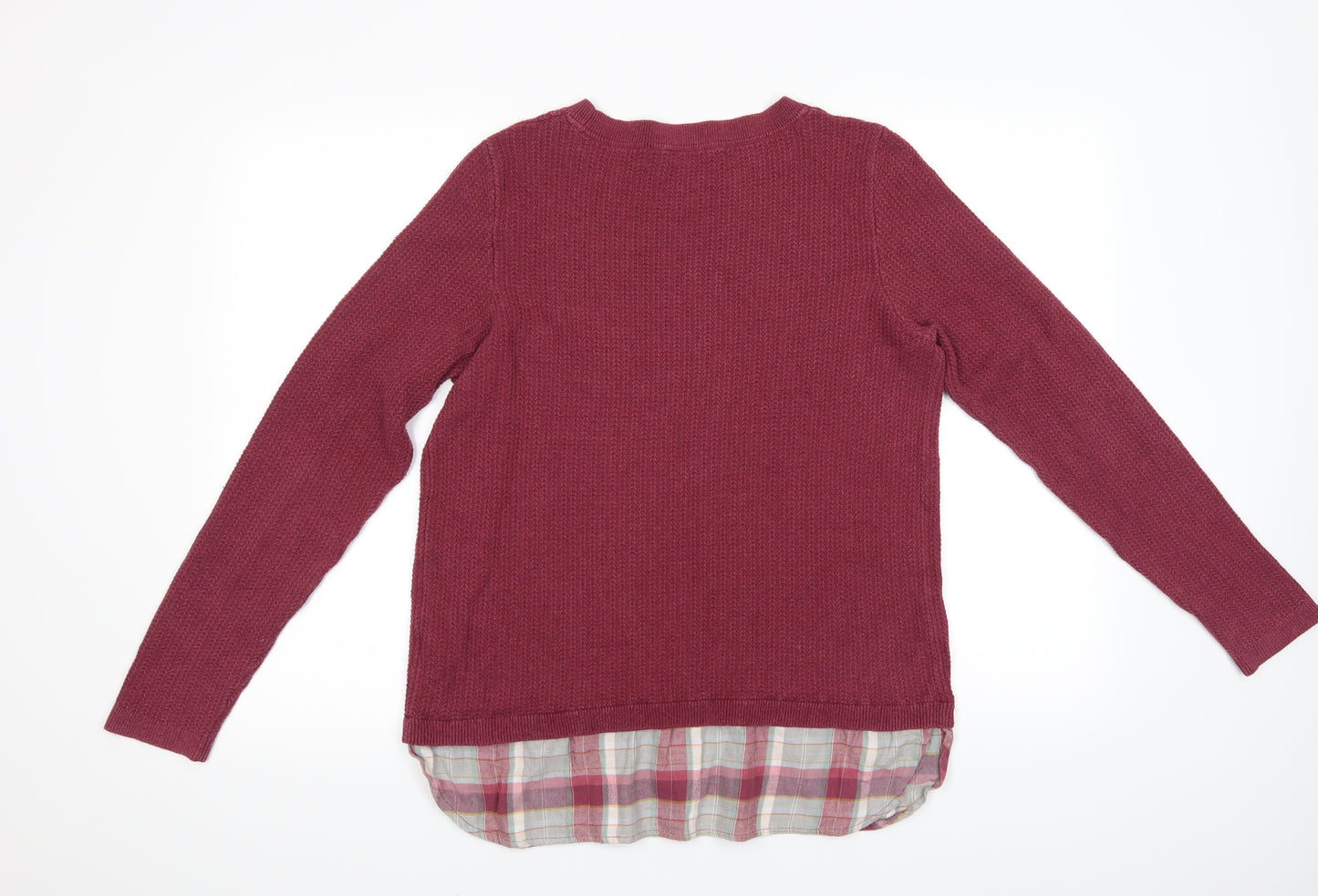 Fat Face Womens Red   Tunic Jumper Size 14