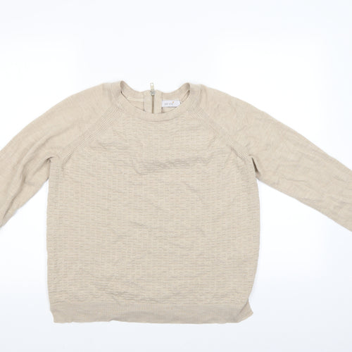 Per Una Womens Ivory   Pullover Jumper Size 12