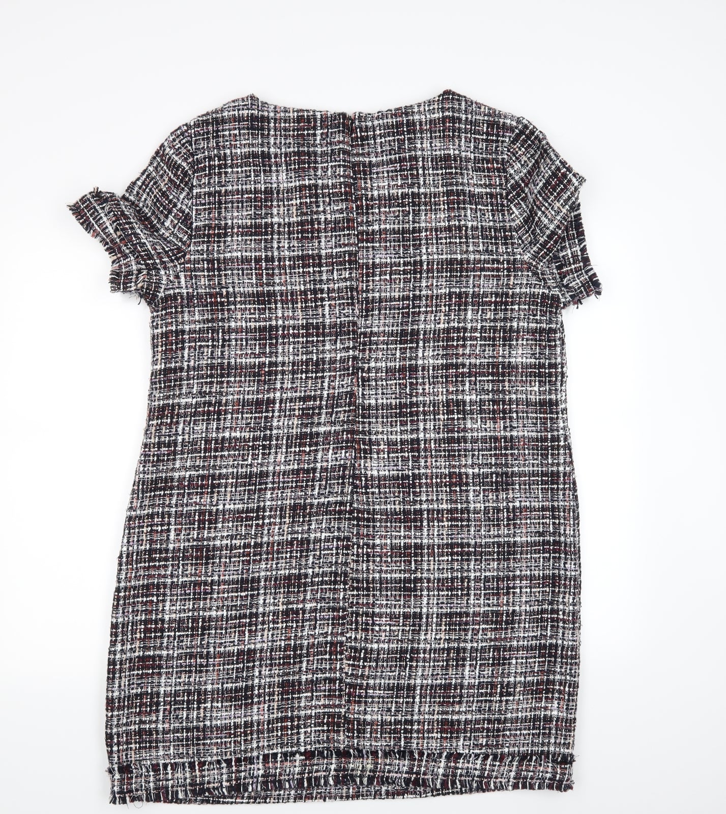 Dorothy Perkins Womens Multicoloured Check  Jumper Dress  Size 18