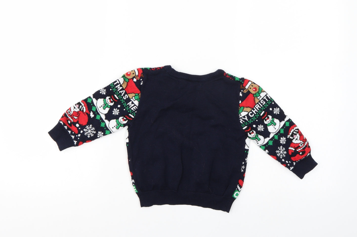 Primark  Multicoloured   Pullover Jumper Size 18-24 Months  - Christmas  Jumper