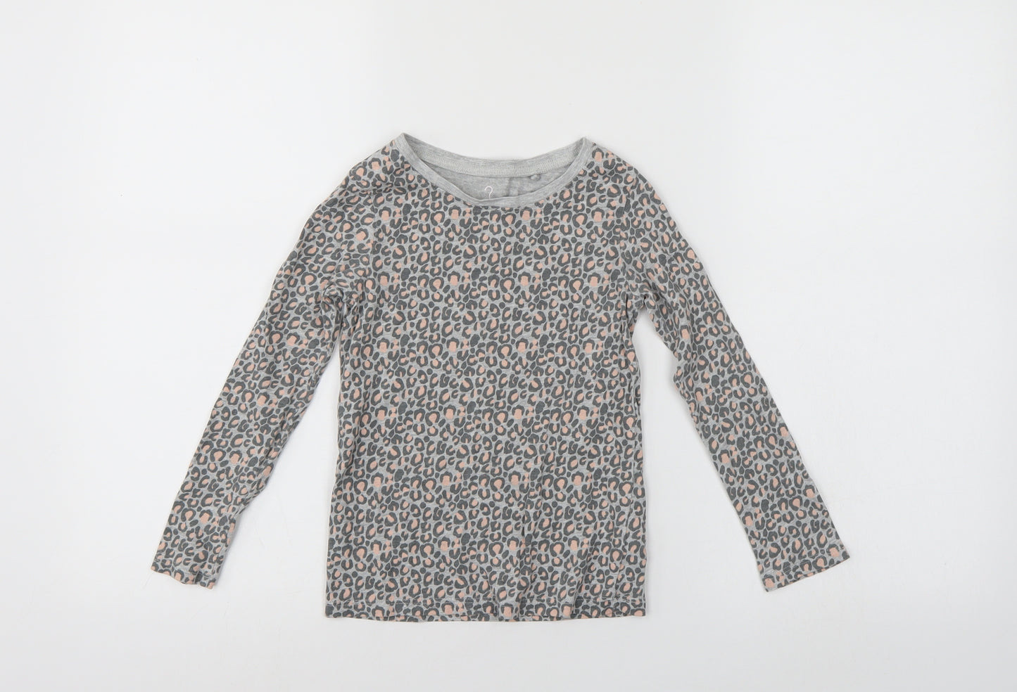 NEXT Girls Multicoloured Animal Print  Basic T-Shirt Size 5 Years
