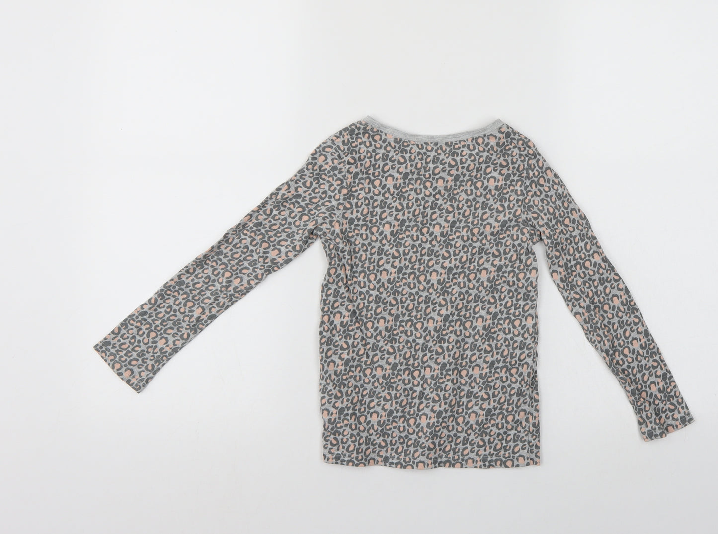 NEXT Girls Multicoloured Animal Print  Basic T-Shirt Size 5 Years