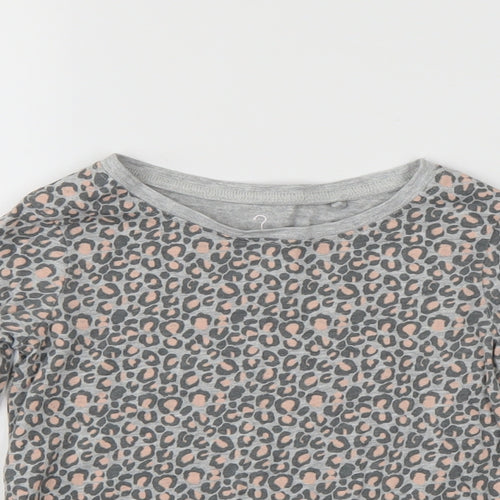 NEXT Girls Multicoloured Animal Print  Basic T-Shirt Size 5 Years