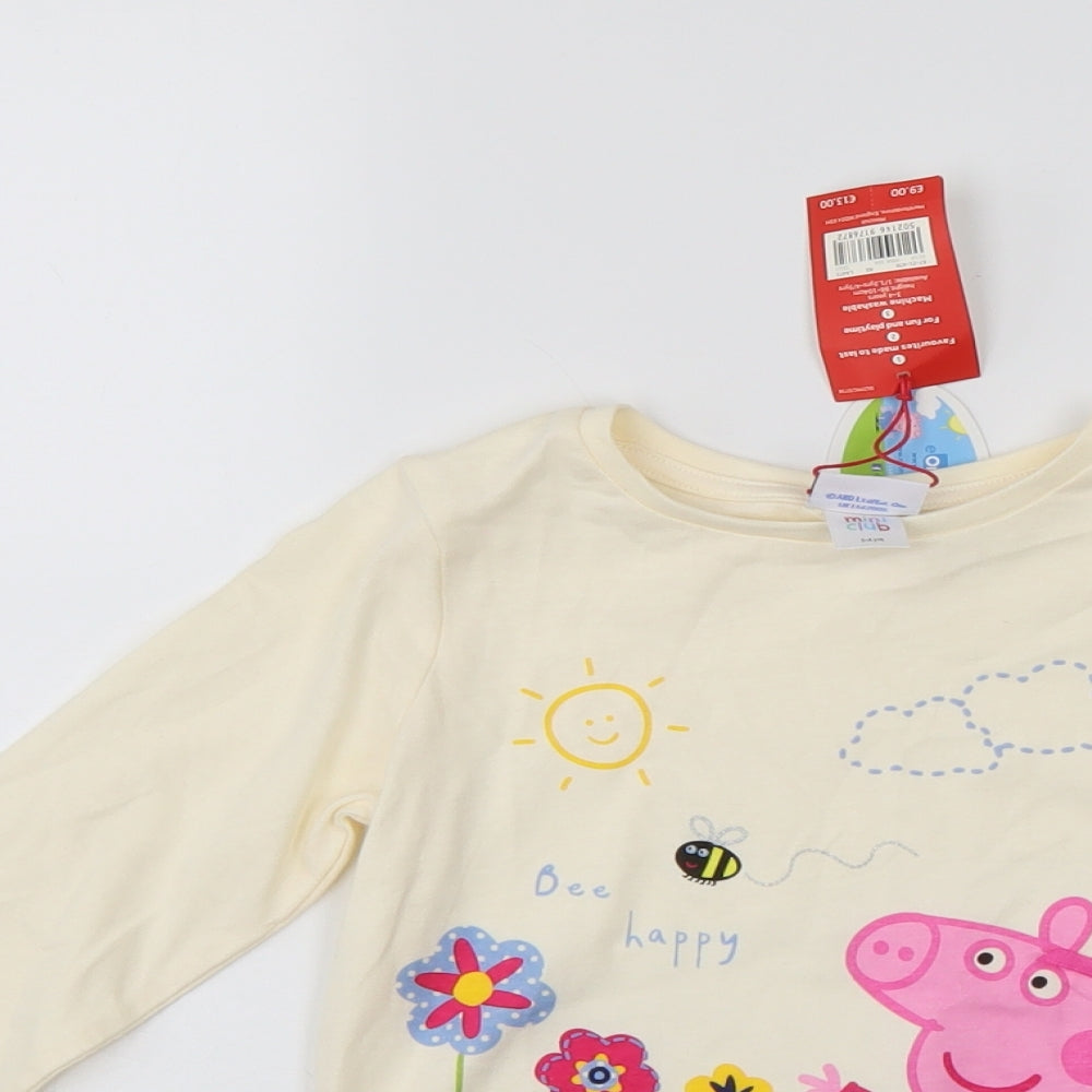 Mini Club Girls Ivory   Pullover Jumper Size 3-4 Years
