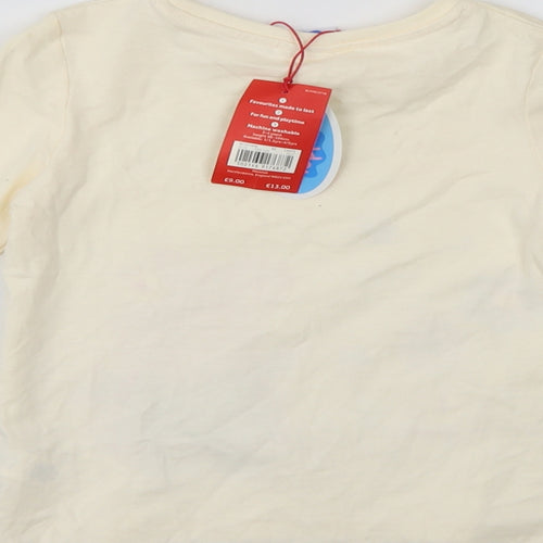 Mini Club Girls Ivory   Pullover Jumper Size 3-4 Years