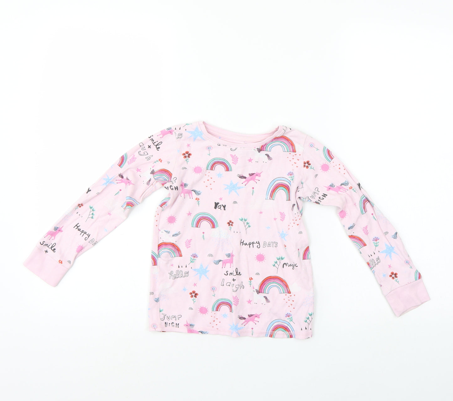 NEXT Girls Pink   Pullover Jumper Size 5-6 Years