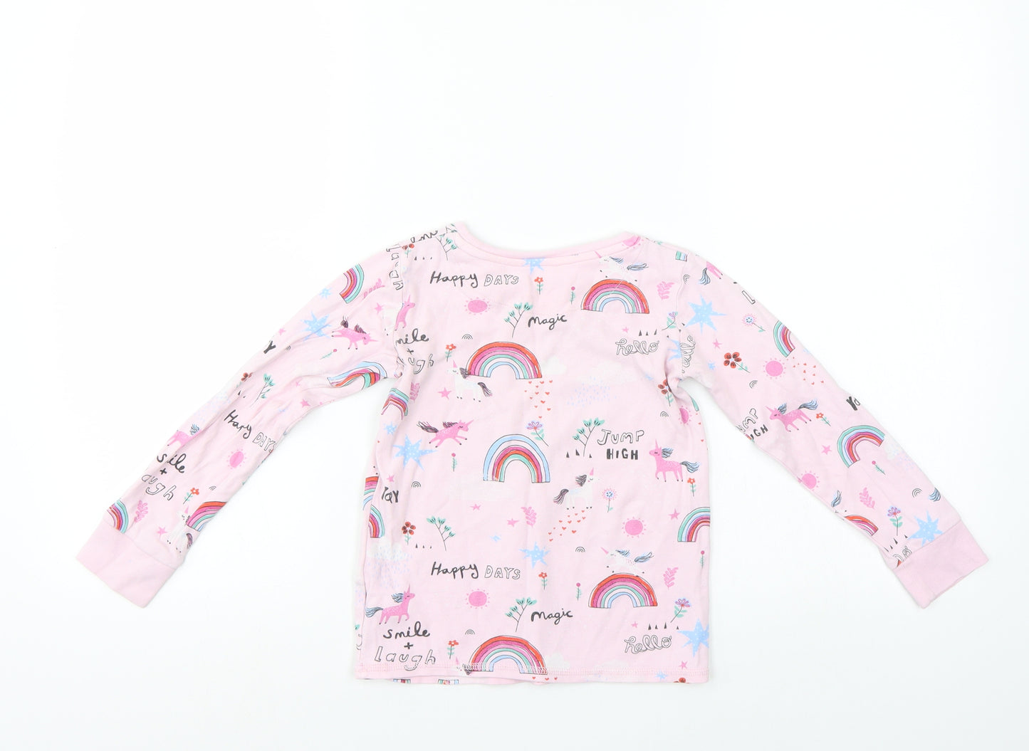 NEXT Girls Pink   Pullover Jumper Size 5-6 Years