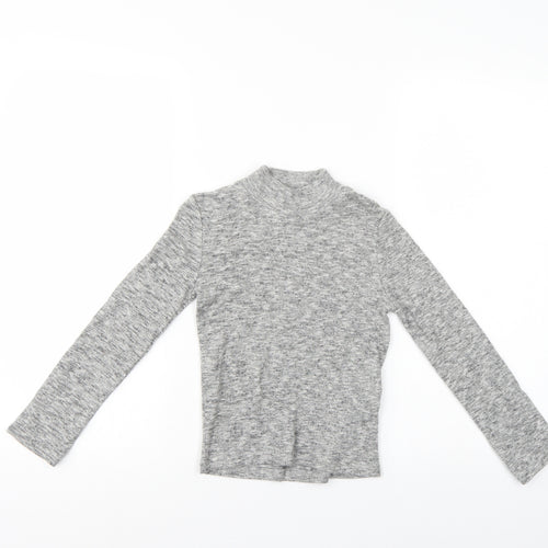 NEXT Girls Grey   Pullover Jumper Size 5 Years