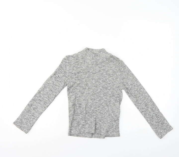 NEXT Girls Grey   Pullover Jumper Size 5 Years
