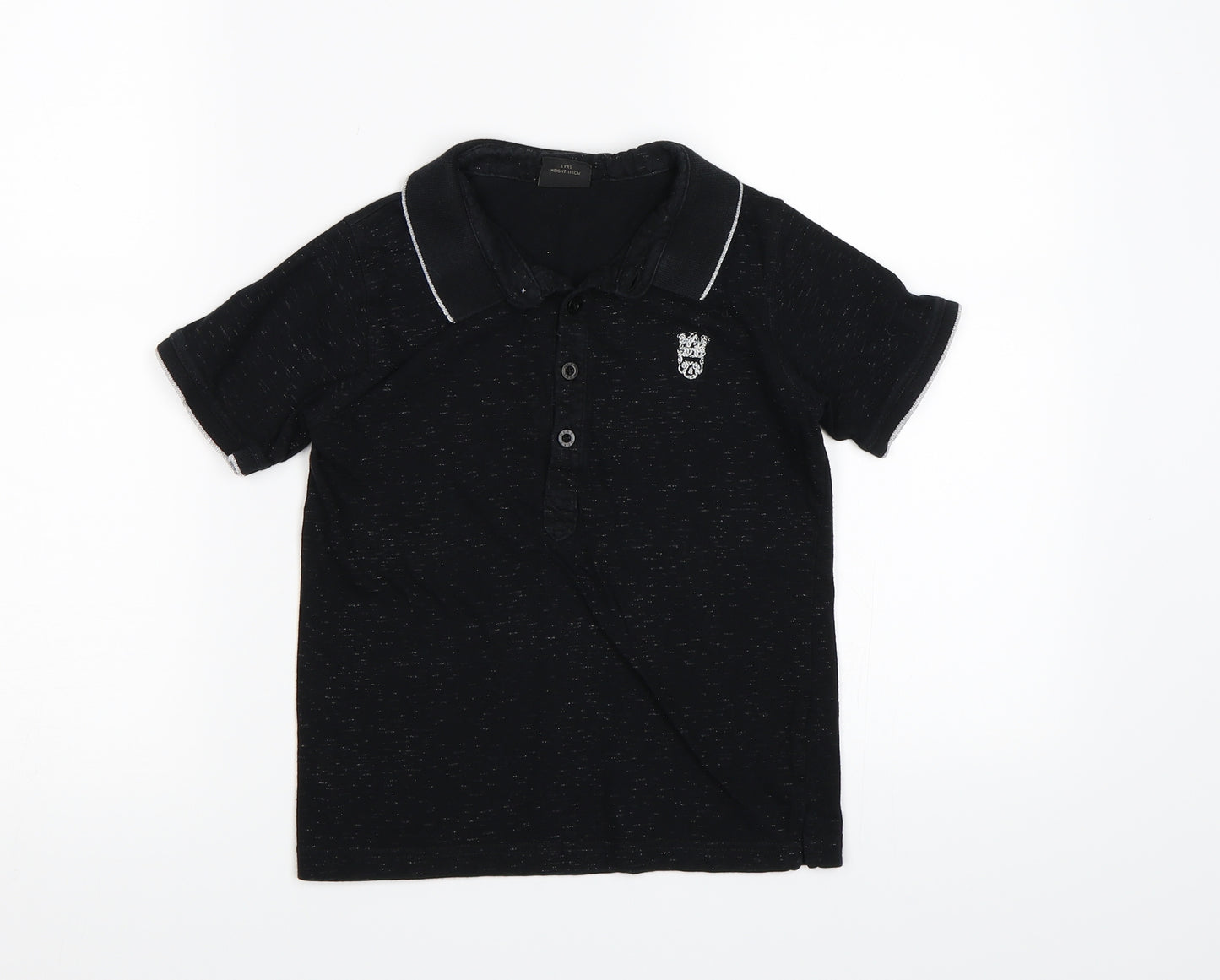 NEXT Boys Black   Basic Polo Size 6 Years