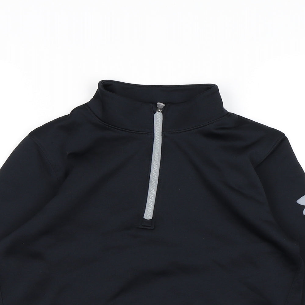 Under armour Boys Black   Jacket  Size M