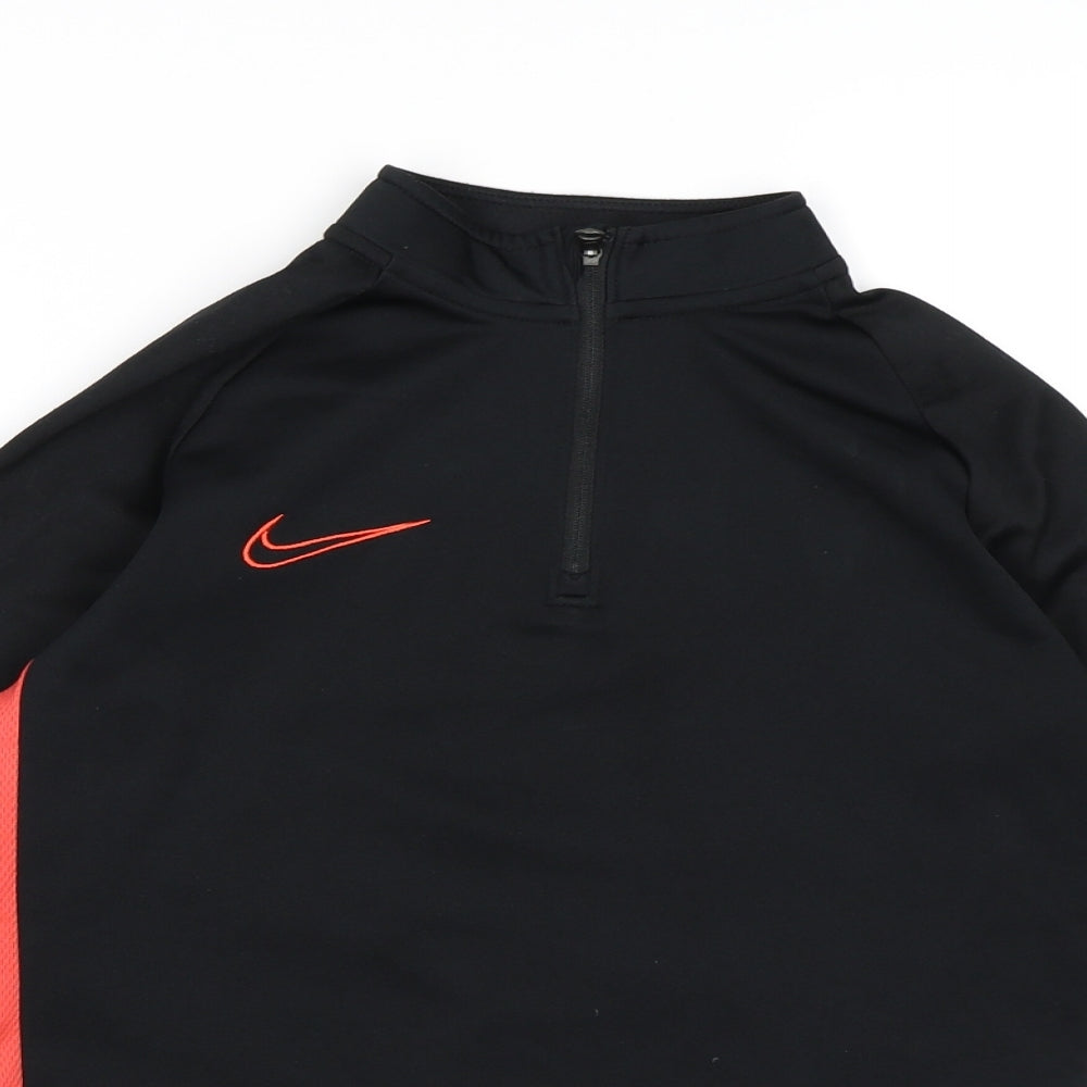 Nike Boys Black   Jacket  Size 8-9 Years