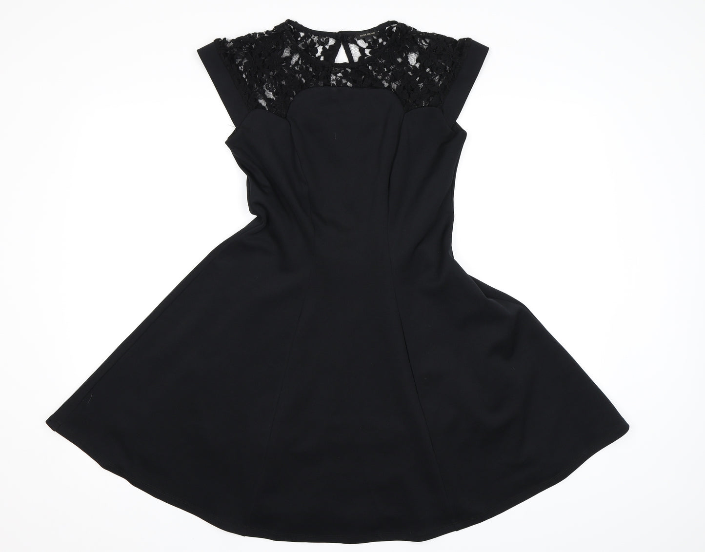 River Island Womens Black   A-Line  Size 10