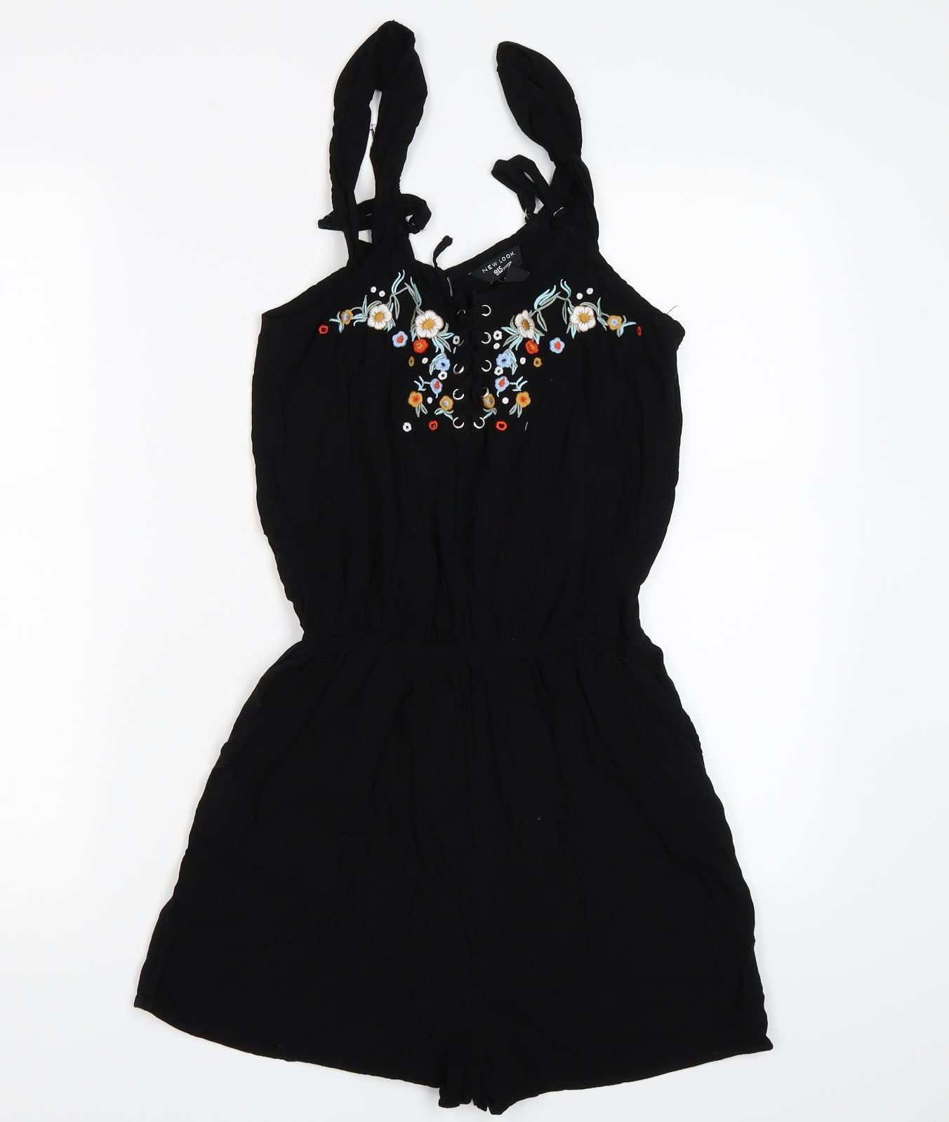 New Look Girls Black   Playsuit One-Piece Size 13 Years