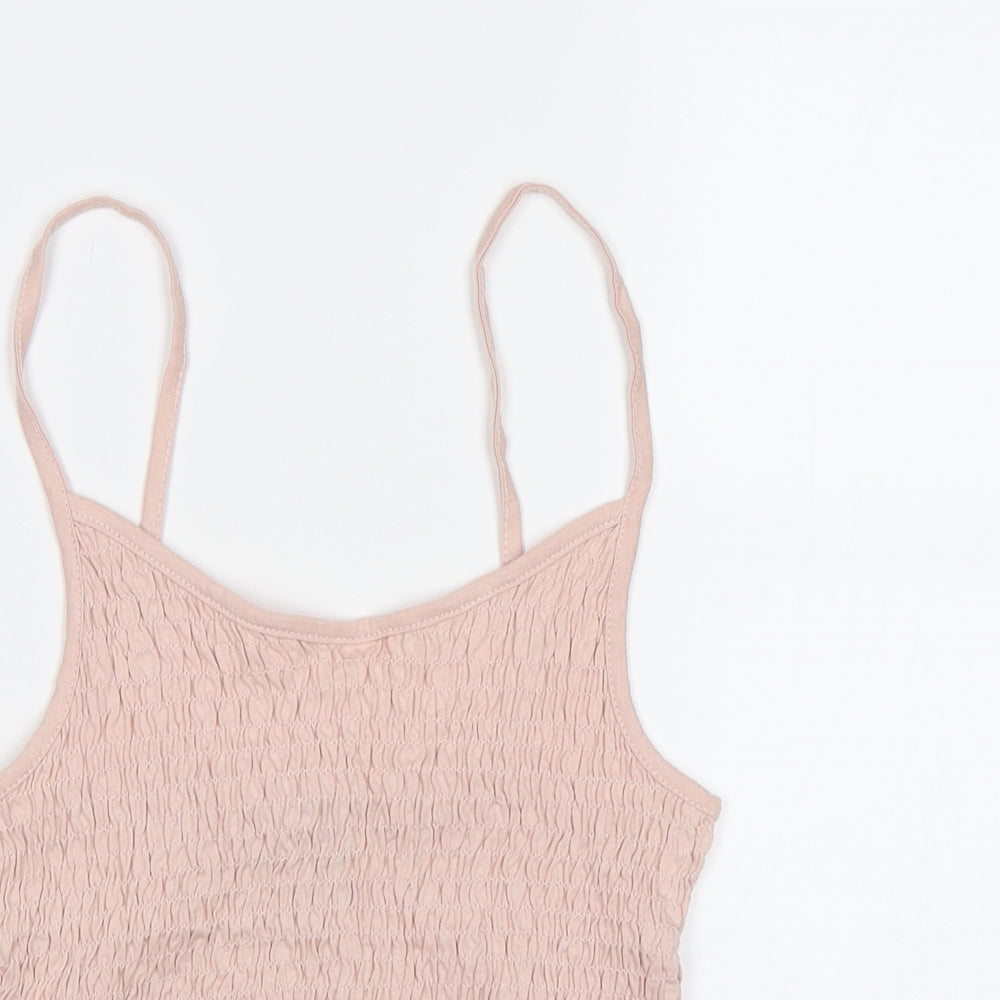 New Look Womens Pink   Camisole Tank Size 10