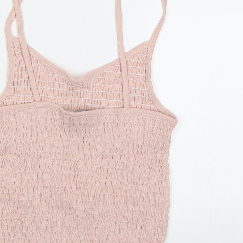 New Look Womens Pink   Camisole Tank Size 10