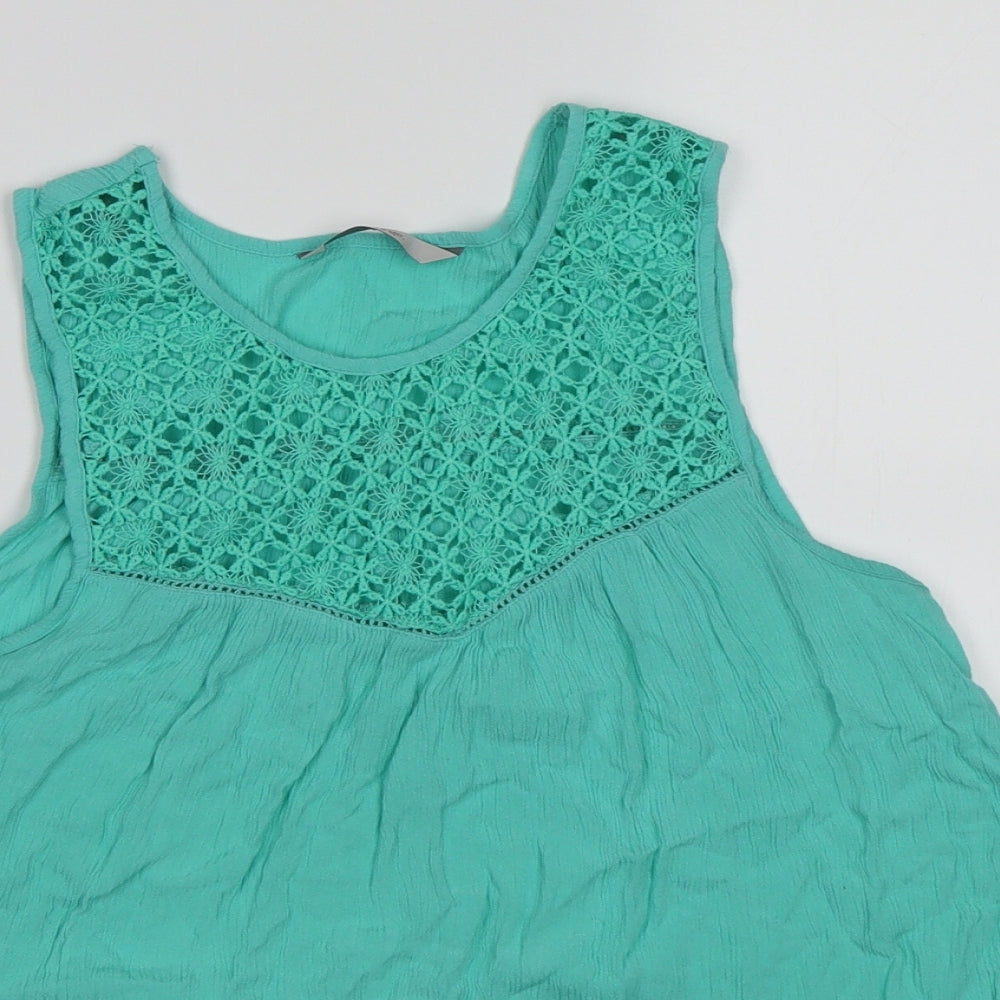George Womens Green   Basic Tank Size 8
