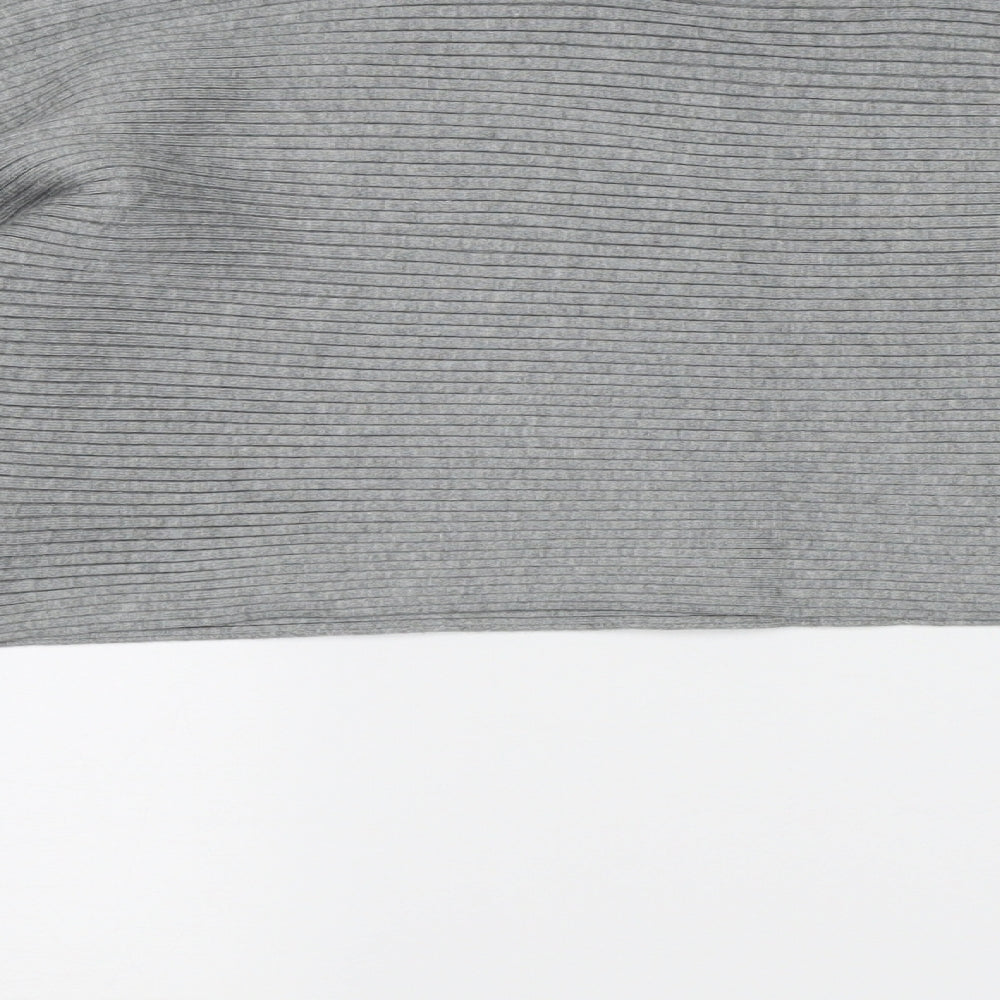 New Look Womens Grey  Knit Pullover Jumper Size S
