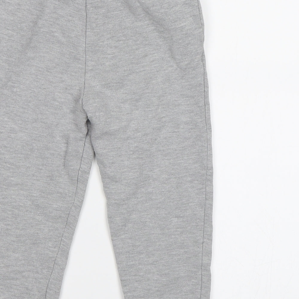 River Island Boys Grey  Jersey Jogger Trousers Size 3-4 Years