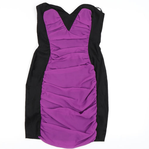 Rare Womens Purple   Bodycon  Size 6