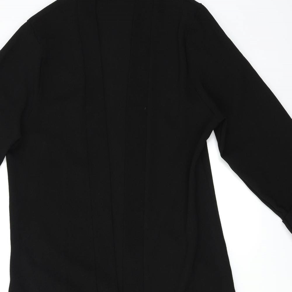 Boohoo Womens Black   Cardigan Jumper Size 12