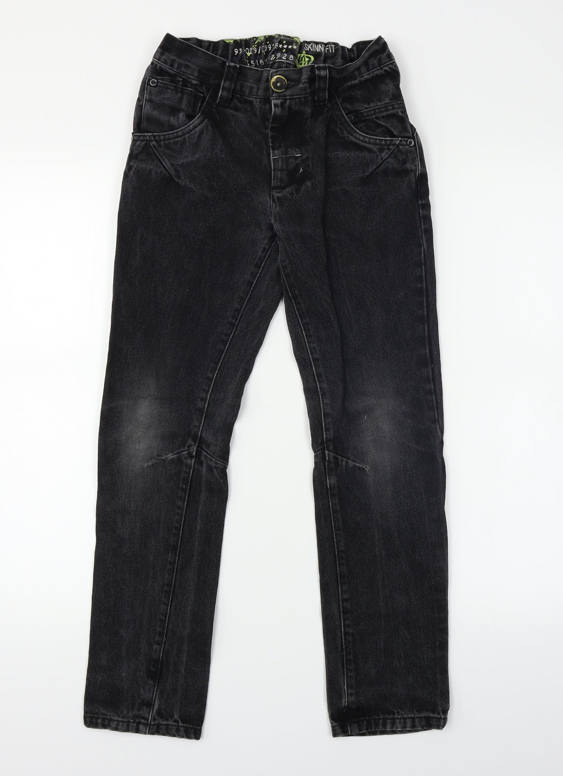 NEXT Boys Black  Denim Skinny Jeans Size 11 Years