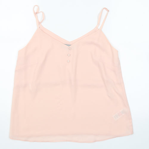 Dorothy Perkins Womens Pink   Basic Blouse Size 12