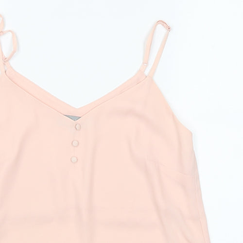 Dorothy Perkins Womens Pink   Basic Blouse Size 12