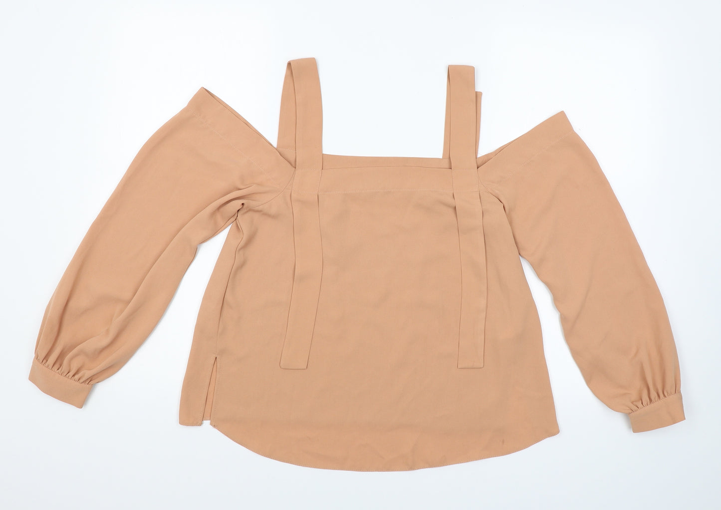 ASOS Womens Brown   Basic Blouse Size 10