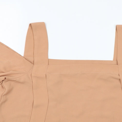ASOS Womens Brown   Basic Blouse Size 10