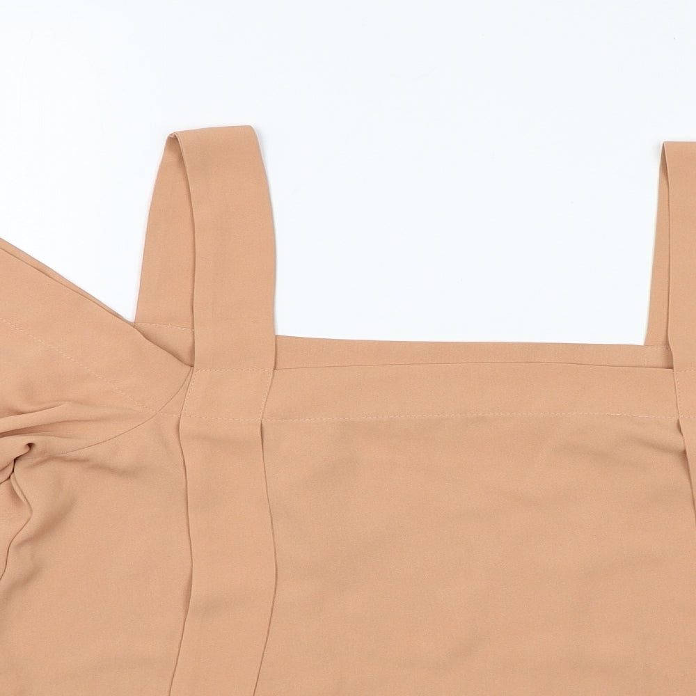 ASOS Womens Brown   Basic Blouse Size 10