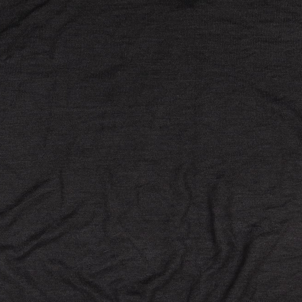 Premier Mens Black  Knit Pullover Jumper Size XL