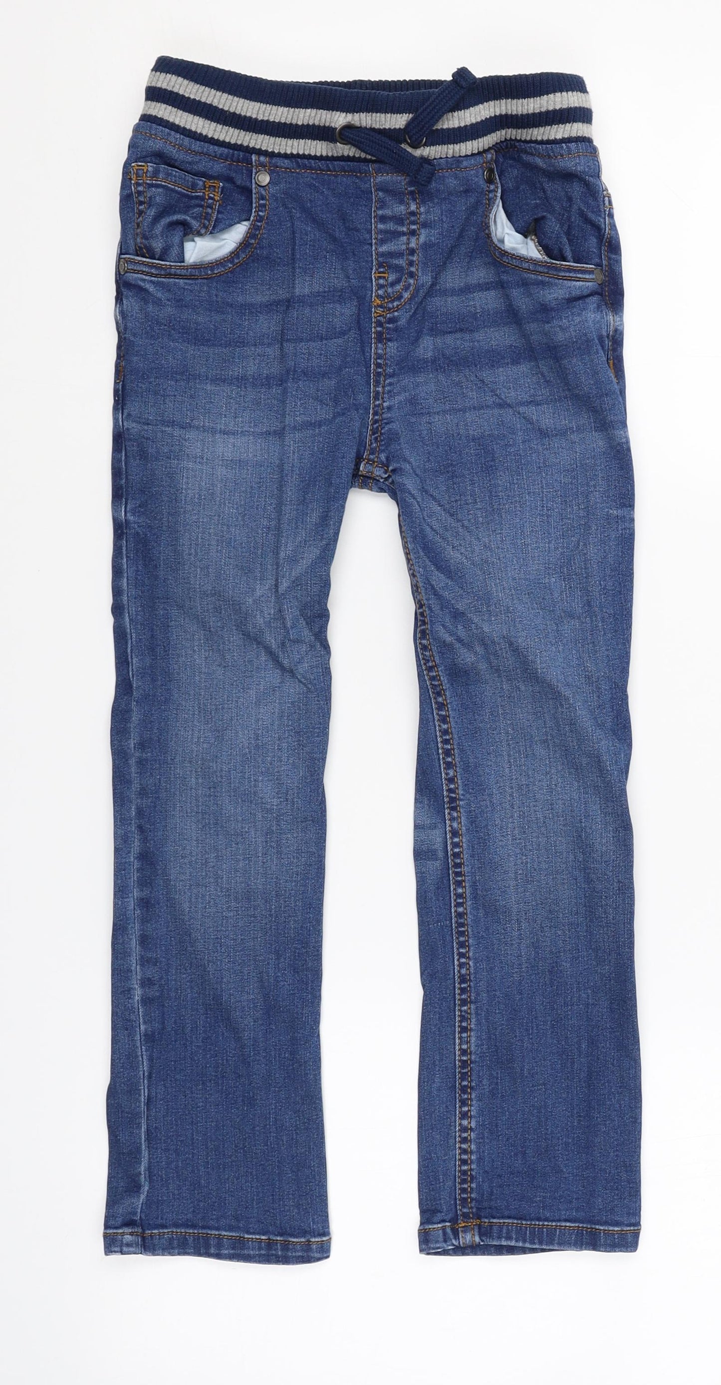 TU Boys Blue  Denim Straight Jeans Size 5-6 Years