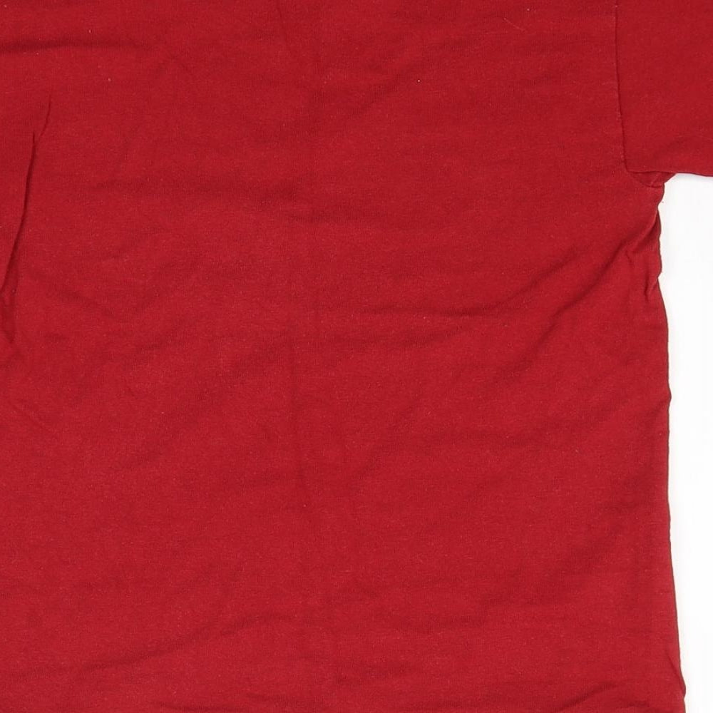 Delta Boys Red   Basic T-Shirt Size 5-6 Years  - Las Vegas