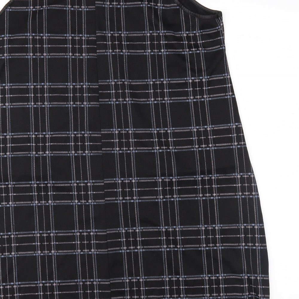 Yours Womens Black Plaid  Pencil Dress  Size 20