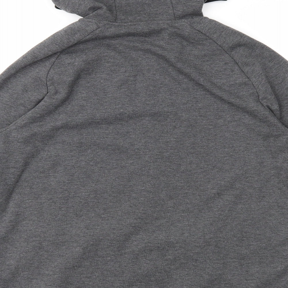 ellesse Mens Grey   Full Zip Hoodie Size S