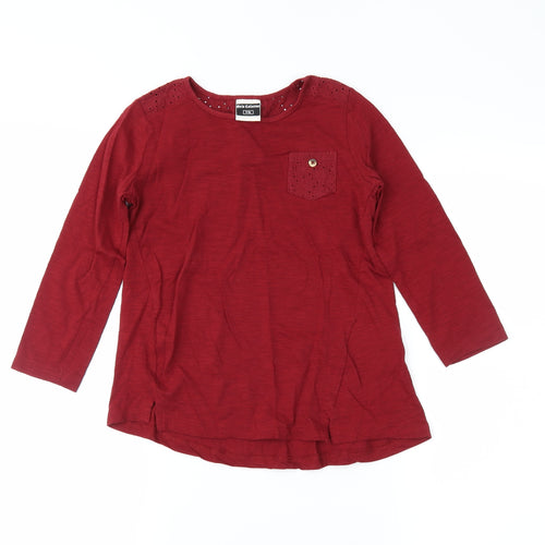 girls colllection Girls Red   Basic Casual Size 4-5 Years