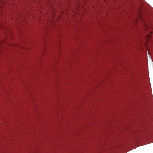 girls colllection Girls Red   Basic Casual Size 4-5 Years