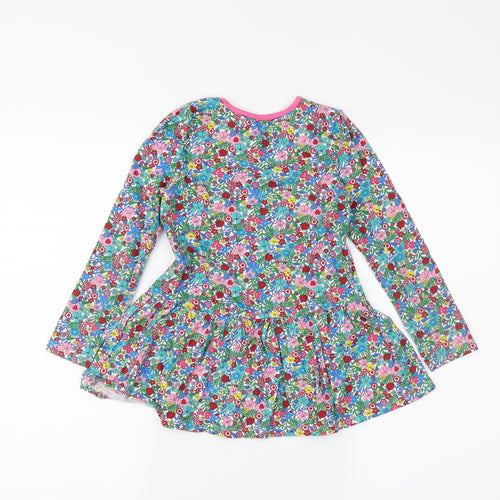 Mini Club Girls Pink Floral  Basic Casual Size 5-6 Years