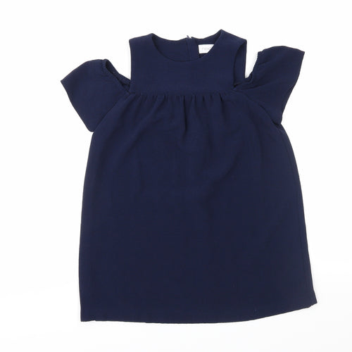 NEXT Girls Blue   Pullover Casual Size 7 Years