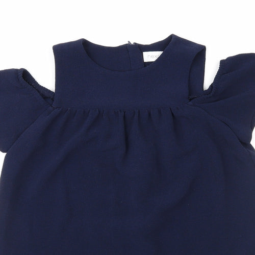 NEXT Girls Blue   Pullover Casual Size 7 Years